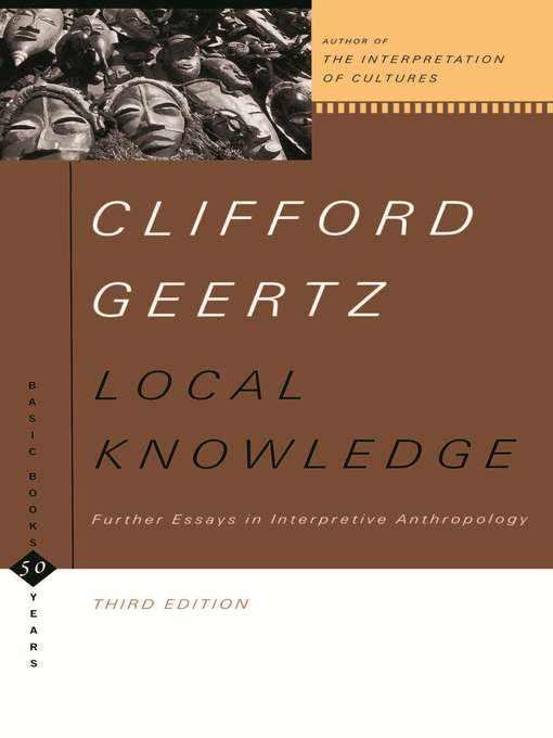 Title details for Local Knowledge by Clifford Geertz - Available